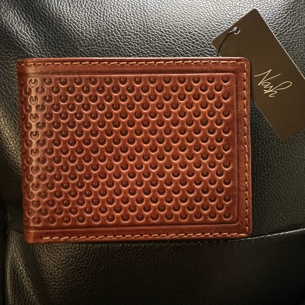 Men’s leather Nash wallet